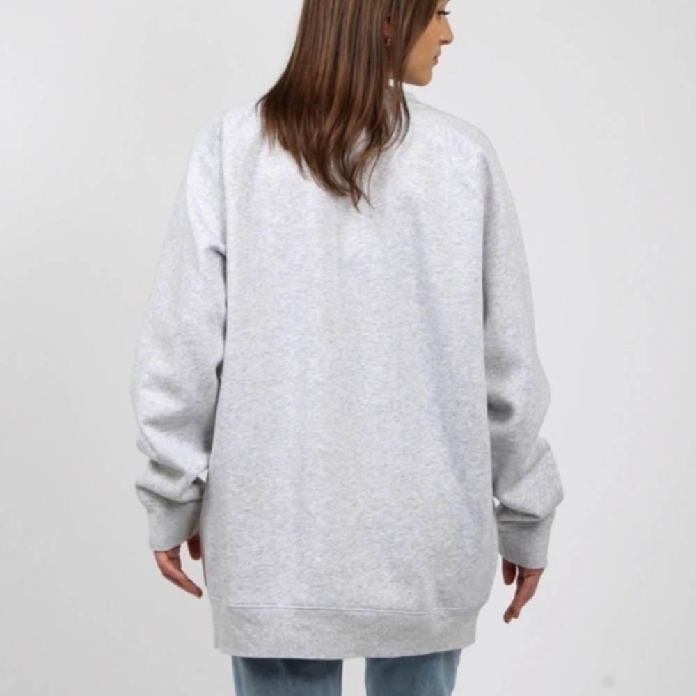 Brunette the Label Self Love club Big Sis crew sweatshirt oversized NWT - Picture 2 of 6
